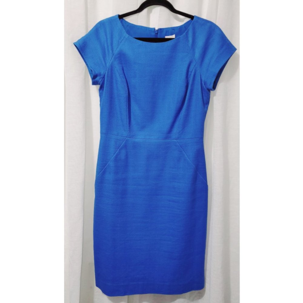 Blue Pencil Dress